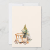 Invitation pain d'épices de Noël (Dos)