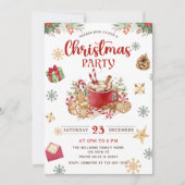 Invitation Pain d'épices Noël Cookie Fête de Noël (Devant)