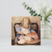 Invitation Pain frais de Jessie Willcox Smith (Debout devant)