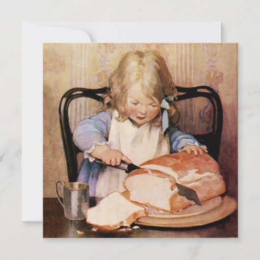 Invitation Pain frais par Jessie Willcox Smith (Devant)