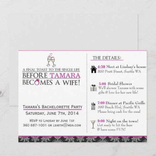 Invitation Pain grillé final (Devant / Derrière)