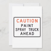 Invitation Paint Pulvérisateur Truck à l'avant (Devant)