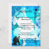 Invitation Paintball 21e anniversaire (Dos)