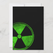 Invitation Paintball Radio Active Anniversaire (Dos)