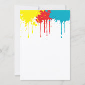 Invitation Painting Party Kids Birthday (Dos)