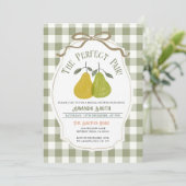 Invitation paire parfaite Pear nuptiale (Debout devant)