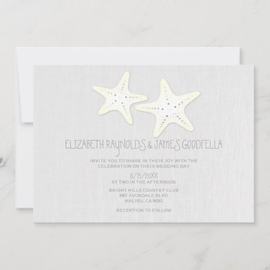 Invitation Paires mignonnes d'invitations de mariage (Devant)