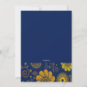 Invitation Paisley and Flowers (Dos)