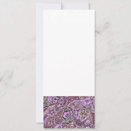 Invitation Paisley Wedding Invite (Dos)