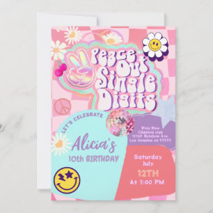 Invitation paix à un chiffre