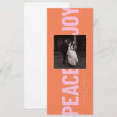 Invitation Paix et Joie (Devant / Derrière)