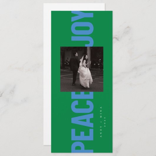 Invitation Paix et joie (Devant / Derrière)