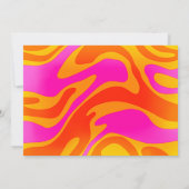 Invitation Paix Simple Chiffres 10 avec Photo (Dos)