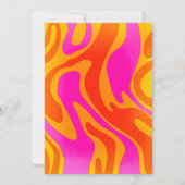 Invitation Paix Simple Chiffres Im 10 avec Photo (Dos)