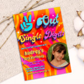 Invitation Paix Simple Chiffres Im 10 avec Photo