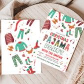 Invitation Pajama fêtes de Noël