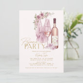 Invitation Pajama Party Stwood PJ Prosecco Fête des mariées (Debout devant)