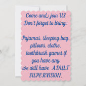 Invitation Pajamas (Dos)