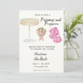 Invitation Pajamas et Procuco Bachelorette (Debout devant)