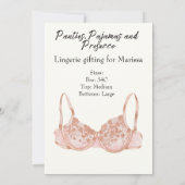 Invitation Pajamas et Procuco Bachelorette (Dos)