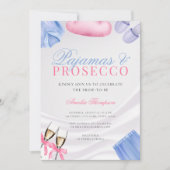 Invitation Pajamas et Procuco Bachelorette Party (Devant)