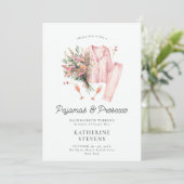 Invitation Pajamas Procuco Fleur sauvage Bachelorette Itinéra (Debout devant)