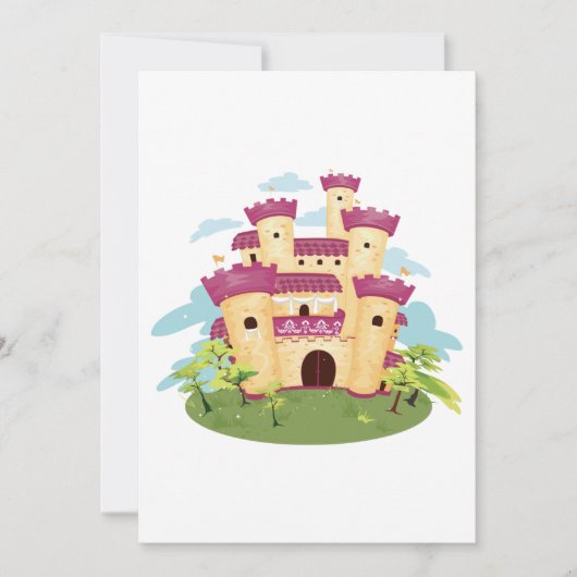 Invitation Palace Castle (Devant)