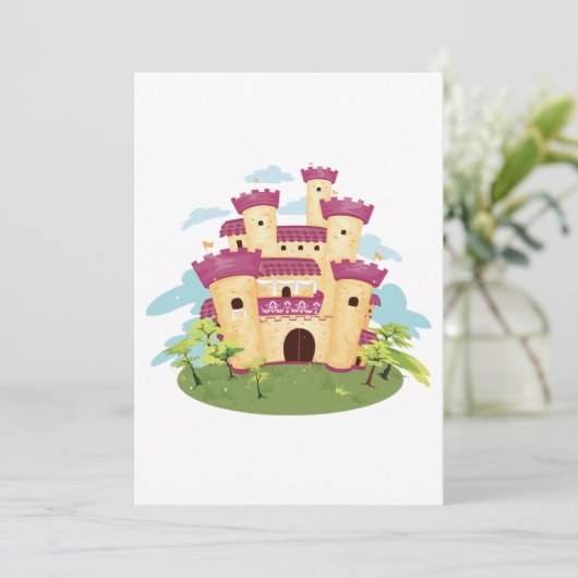 Invitation Palace Castle (Debout devant)