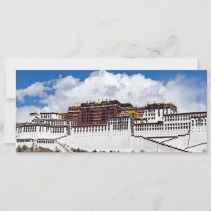 Invitation palais du Potala à Lhassa - Tibet