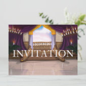 Invitation Palais romain (Debout devant)
