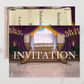 Invitation Palais romain (Devant / Derrière)