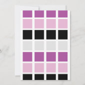 Invitation Palette Artist Party Anniversaire Purple Invitatio (Dos)