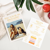 Invitation Palette de couleurs photo Be My Bridesmaid Proposi