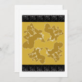 Invitation Palette de Klimt (Devant / Derrière)