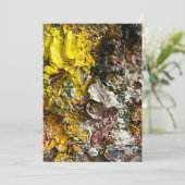 Invitation Palette de l'artiste #1 (Debout devant)