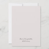 Invitation Palm Breeze | Célébration du Mariage (Dos)