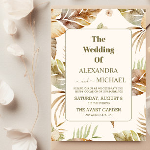 Invitation Palm casual