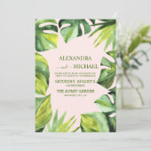 Invitation Palm casual (Debout devant)