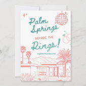 Invitation Palm Springs avant les anneaux (Devant)