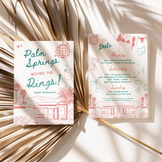 Invitation Palm Springs avant les anneaux