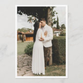 Invitation Palm Tree Monogram Photo Beach Engagement Party (Dos)