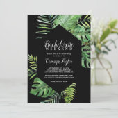 Invitation Palme tropicale sauvage | Black Bachelorette Week- (Debout devant)