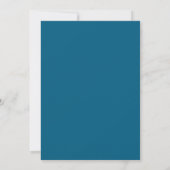 Invitation Palmier de Noël tropical (Dos)
