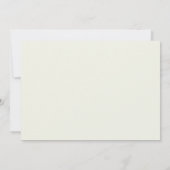 Invitation Palmier -faire-part de mariage (Dos)