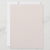 Invitation Palmier hawaïen (Dos)