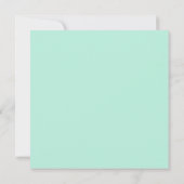 Invitation Palmier tropical coloré (Dos)