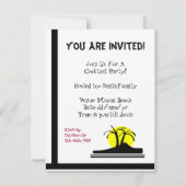 Invitation Palmiers (Dos)