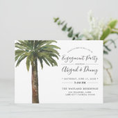 Invitation Palmiers Dusty | Partie d'engagement (Debout devant)