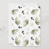 Invitation Palmiers et Procuco applaudissent à 21 anniversair (Dos)