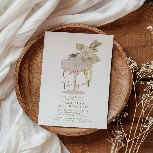 Invitation Palmiers et Procuco applaudissent à 21 anniversair